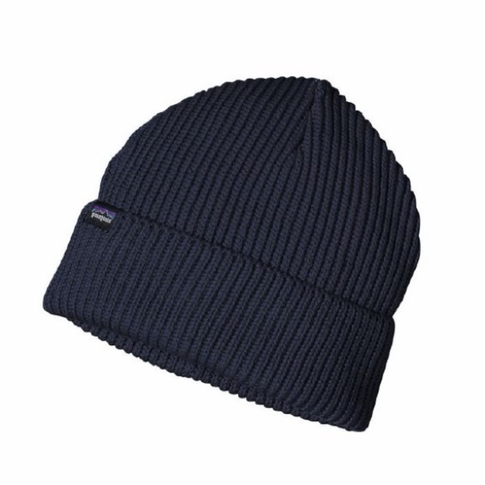 Patagonia Blue Fisherman’s Rolled Beanie